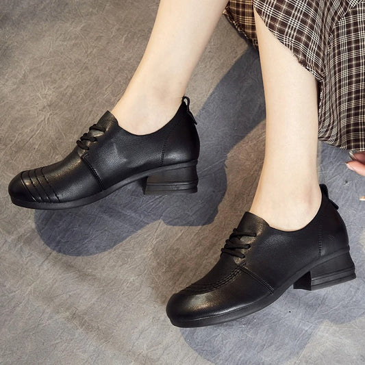 Mocassin talon de 4 cm pour femme  Podoways