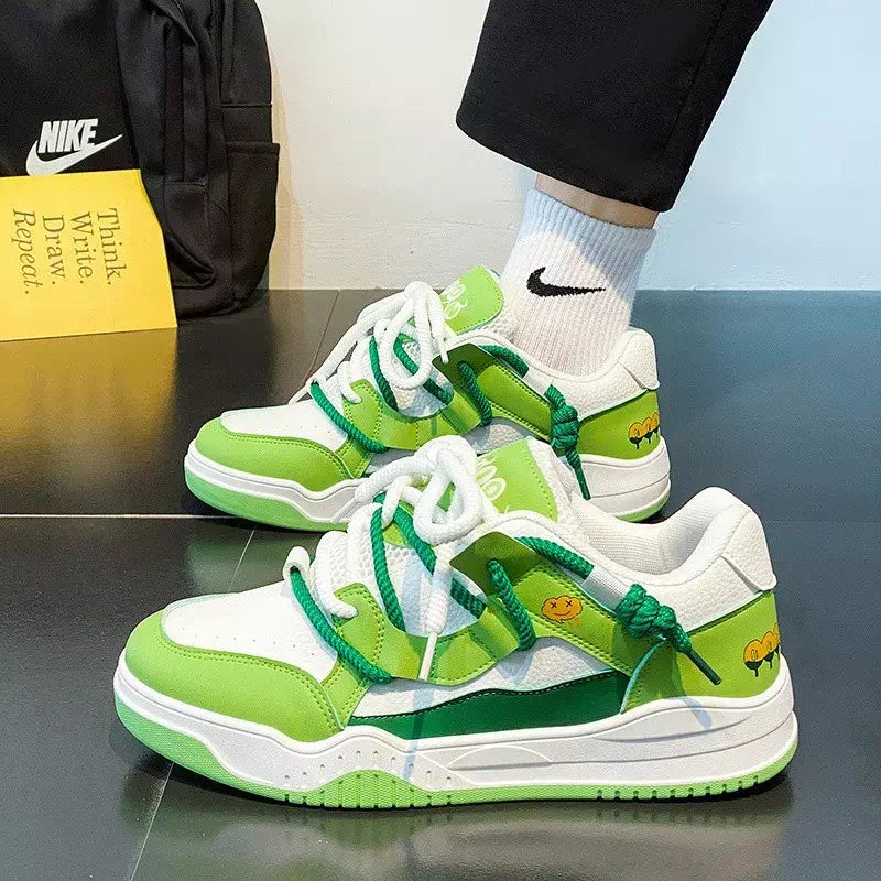 Basket verte homme Chaussures Orthopédiques Podoways