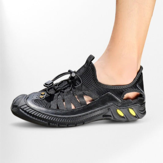 Baskets sandales de marche femme Podoways 37 Black