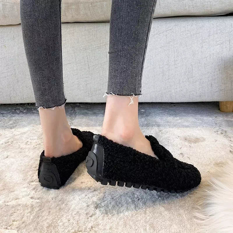 Mocassin fourré pour femme  Podoways