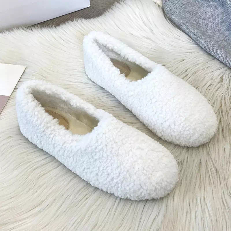 Mocassin fourré pour femme  Podoways