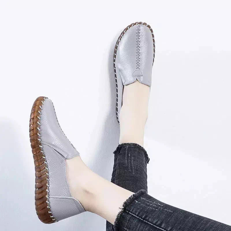 Mocassin gris pour femme  Podoways 36 Gainsboro