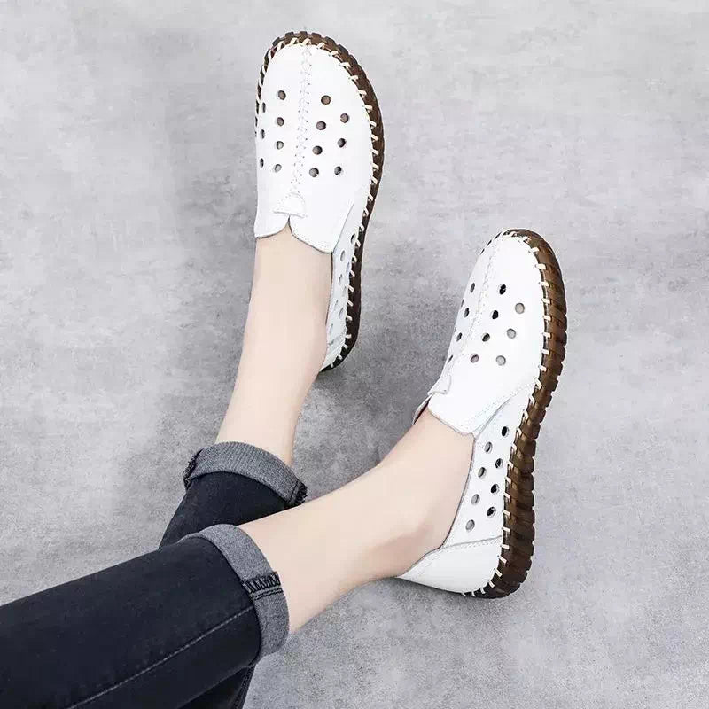 Mocassin gris pour femme  Podoways