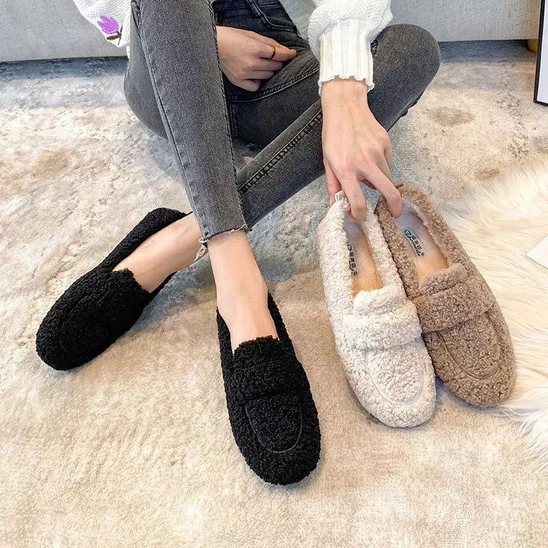 Mocassin fourré pour femme  Podoways