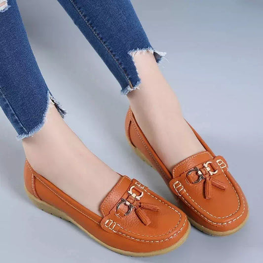 Mocassins orthopédiques pour femme Podoways 36 Orange