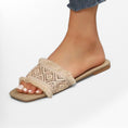 Charger l'image dans la visionneuse de la galerie, Mules espadrilles pour femme Podoways 36 Wheat