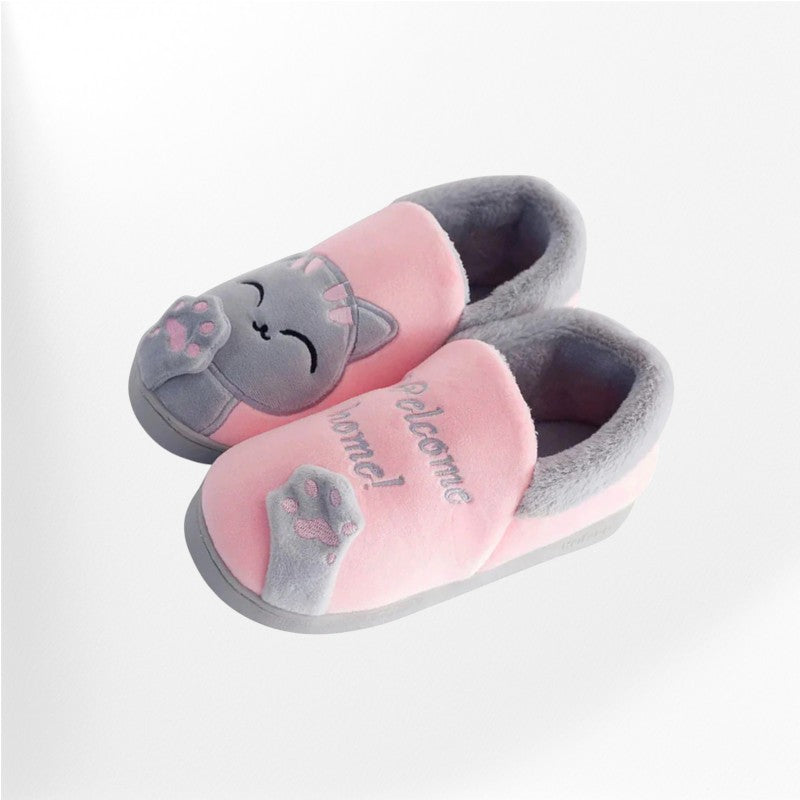 pantoufles chats pour femmes Chaussures Orthopédiques Podoways