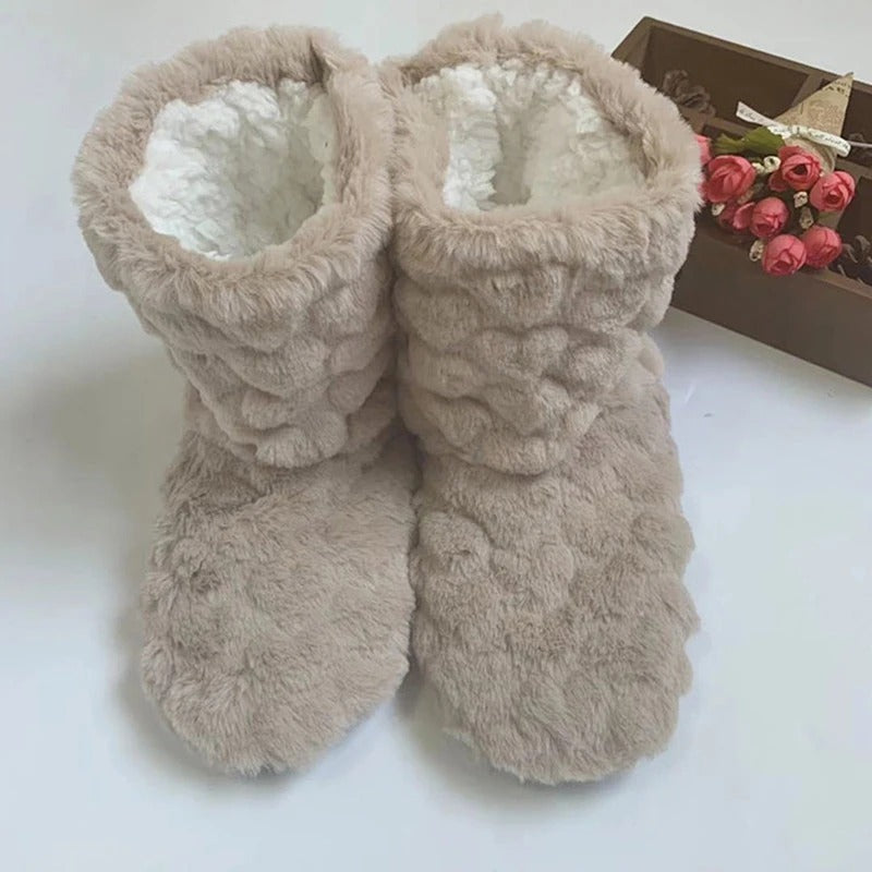 pantoufles d'hiver pour femmes Chaussures Orthopédiques Podoways 36 Wheat