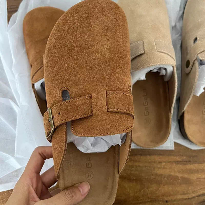 Sabots fermées en cuir  Podoways 36 Sienna