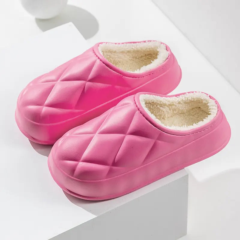 sabots fourrés femme Chaussons Podoways 36 DeepPink