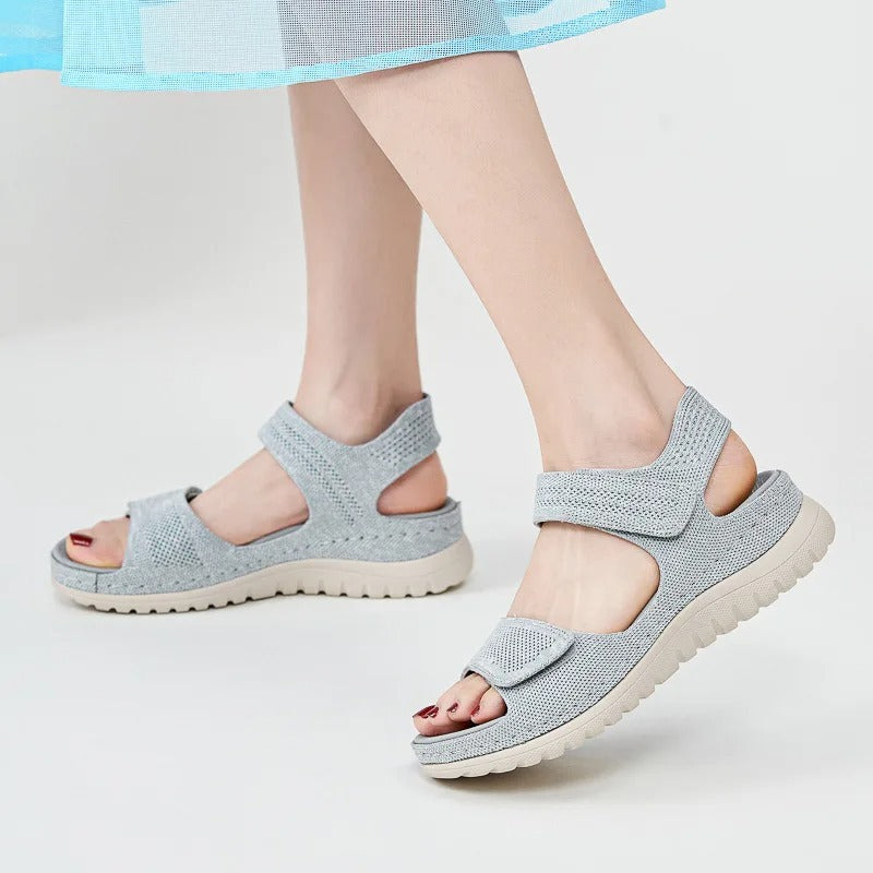 Sandales femme confortables et pas chères Podoways 35 LightSkyBlue