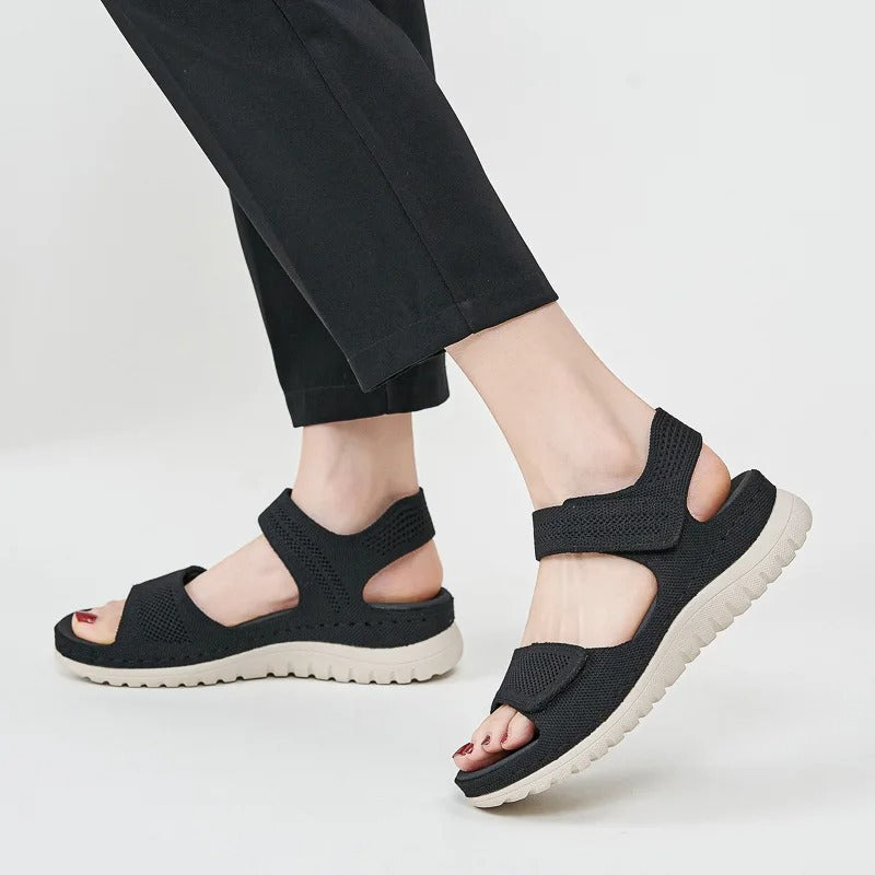 Sandales femme confortables et pas chères Podoways 35 Black