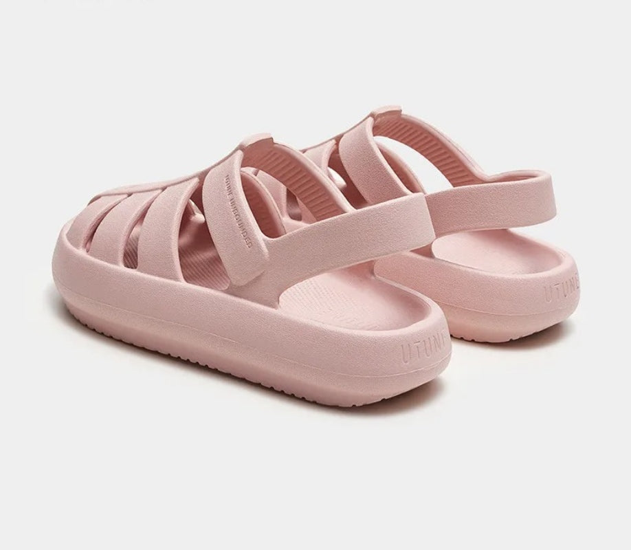 Sandales orthopédiques pour femme rose Podoways