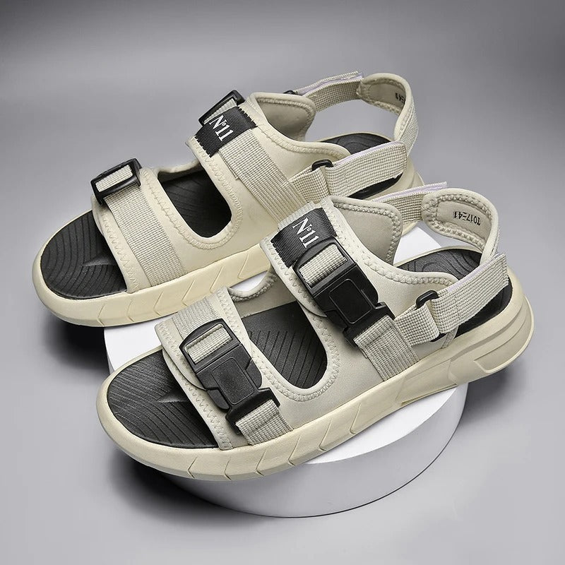 Sandale à scratch homme Podoways