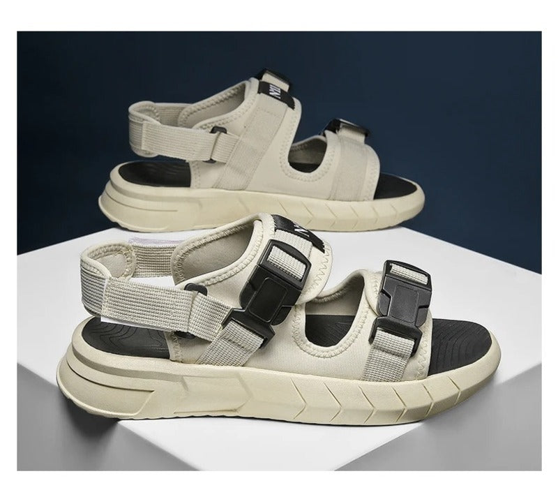 Sandale à scratch homme Podoways