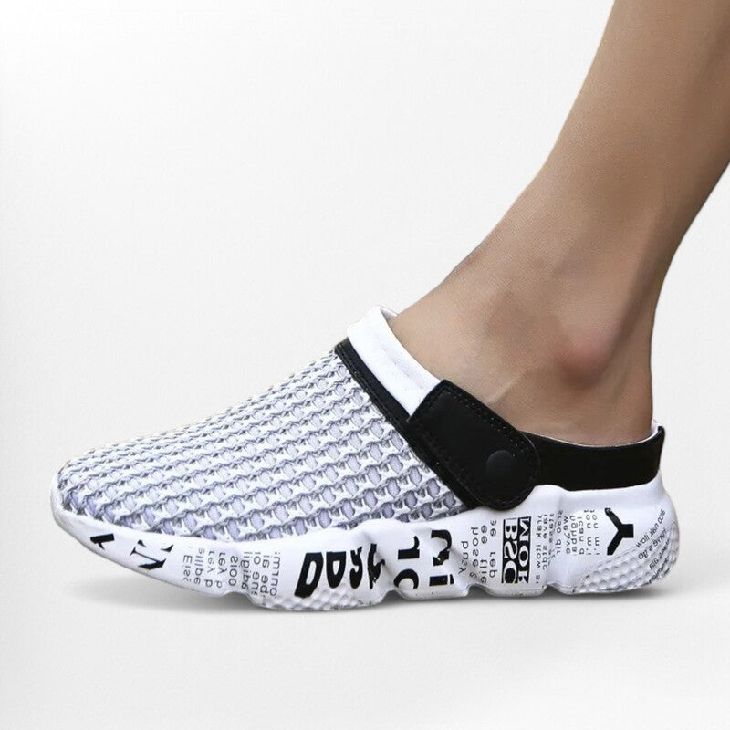 Sandale basket homme indoor/outdoor Podoways 39 Silver