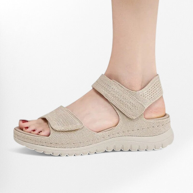 Sandales femme confortables et pas chères Podoways 35 Wheat