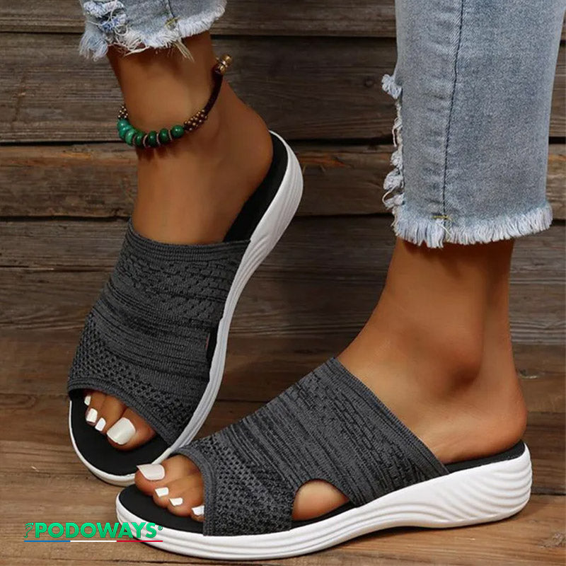 Sandales orthopédique femme confort Semelles Orthopédiques PODOWAYS