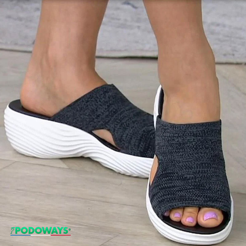 Sandales orthopédique femme confort Semelles Orthopédiques PODOWAYS