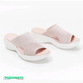 Charger l'image dans la visionneuse de la galerie, Sandales orthopédique femme confort Semelles Orthopédiques PODOWAYS 36 Pink