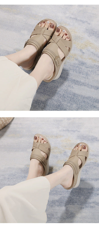 Sandales à semelles compensées confortables pour femmes Podoways