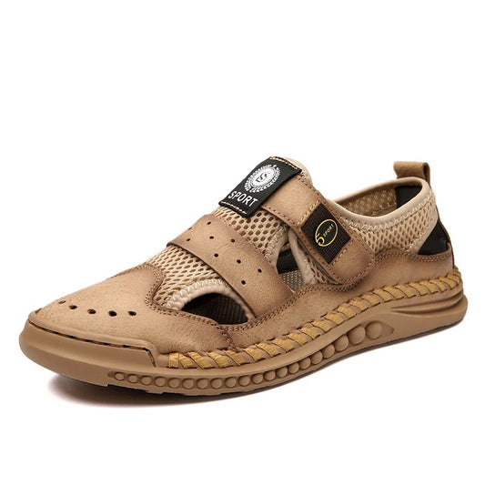 Sandales fermées homme Podoways 38 Chocolate