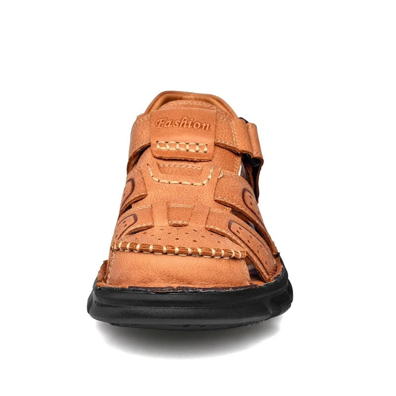 Sandales à scratch pour homme Podoways