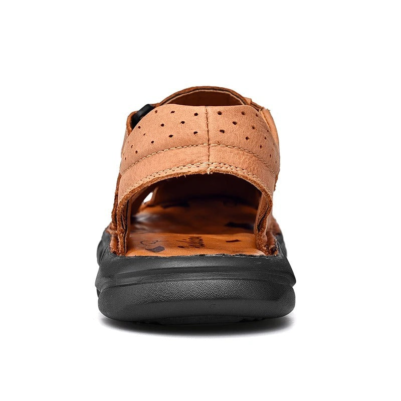 Sandales à scratch pour homme Podoways