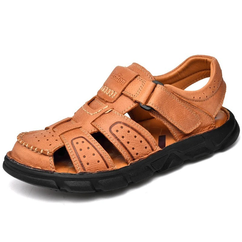 Sandales à scratch pour homme Podoways