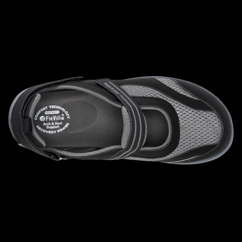 Sandales velcro femme Podoways