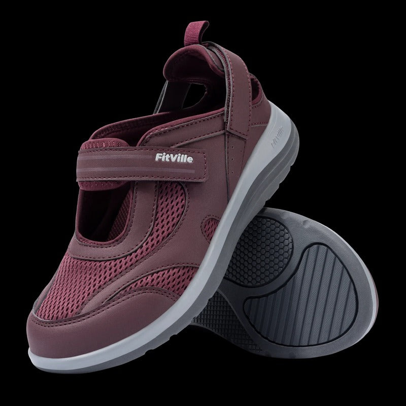Sandales velcro femme Podoways