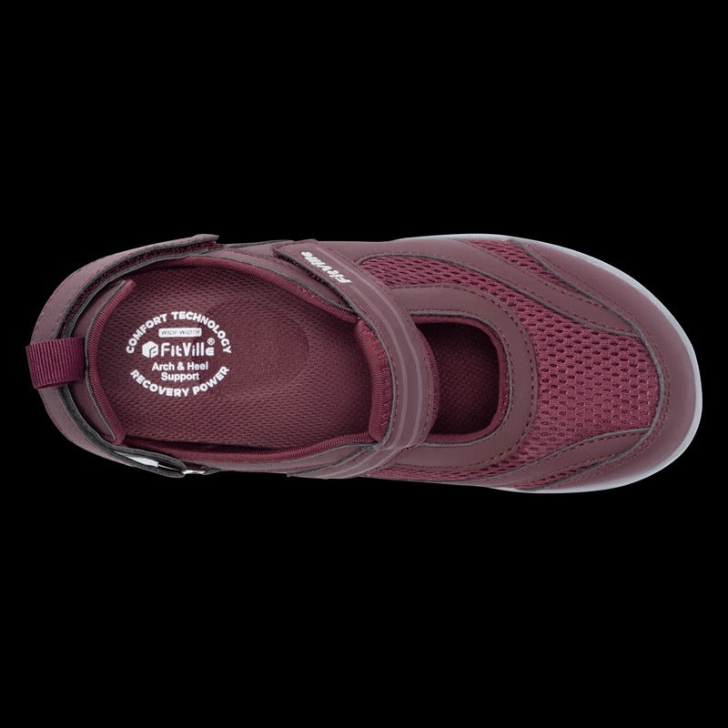 Sandales velcro femme Podoways