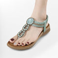 Charger l'image dans la visionneuse de la galerie, Sandales entre-doigts Podoways 36 Aquamarine