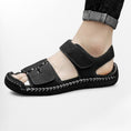 Charger l'image dans la visionneuse de la galerie, Sandales homme tendance 2022 Podoways 38 Black
