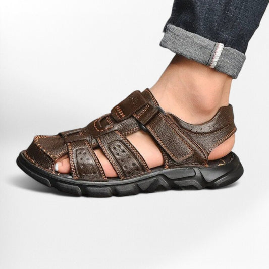 Sandales à scratch pour homme Podoways 39 Sienna