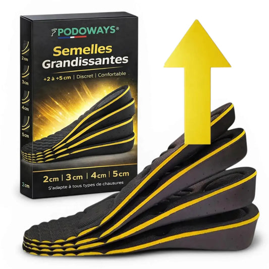 Semelle grandissante de qualité supérieure