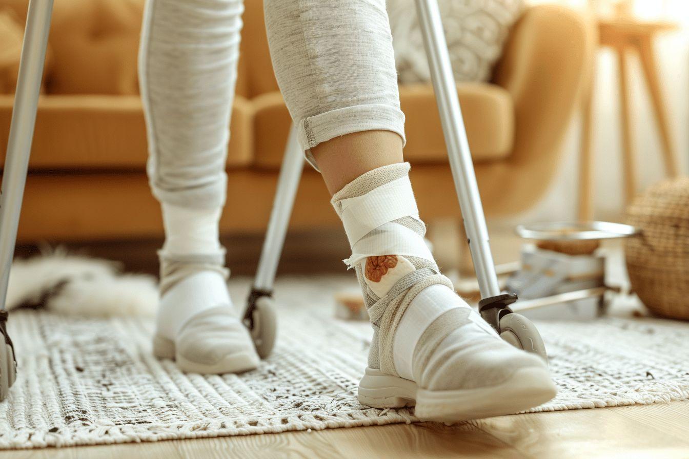Comment marcher avec un escarre au talon : conseils et solutions pratiques pour soulager la douleur