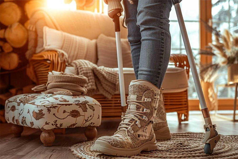Comment marcher avec une fracture d'orteil ?