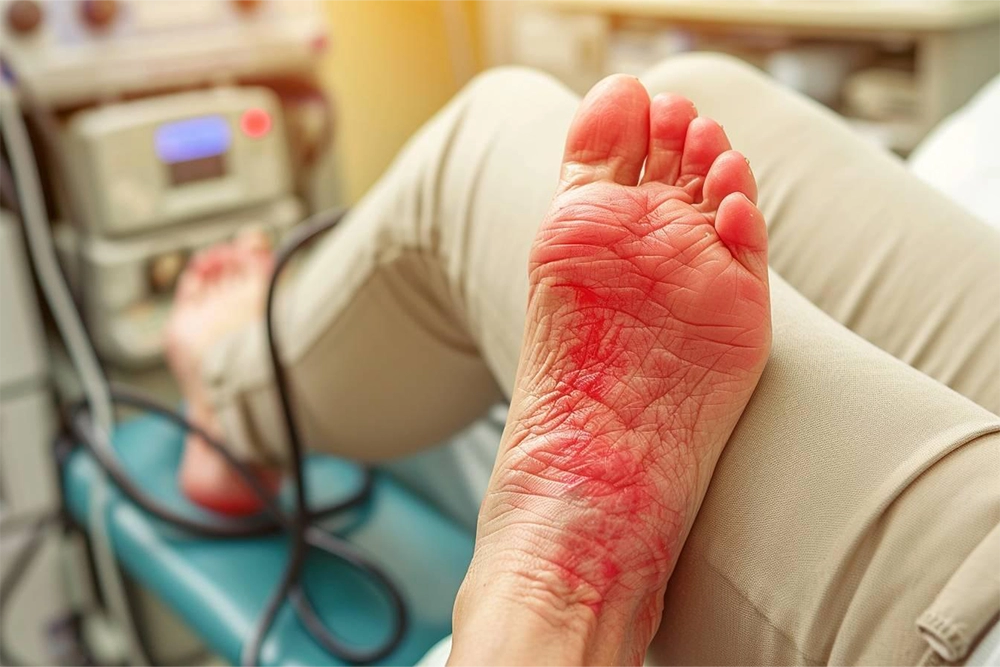 Pieds gonflés et hypertension : causes, symptômes et traitements pour soulager ces problèmes circulatoires