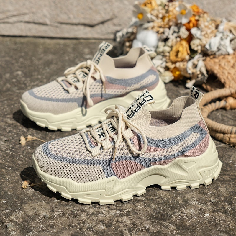 Baskets colorées pour femmes Podoways 36 Wheat