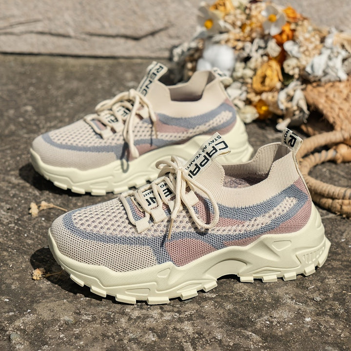 Baskets colorées pour femmes Podoways 36 Wheat