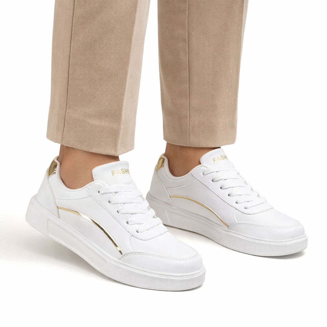 Basket blanche chic pour femmes Podoways 36 Blanc