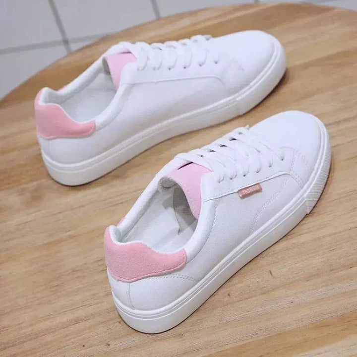 Basket en cuir pour femmes Podoways 36 Pink