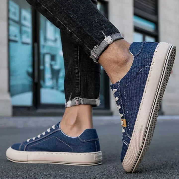 Basket homme bleu Chaussures Orthopédiques Podoways