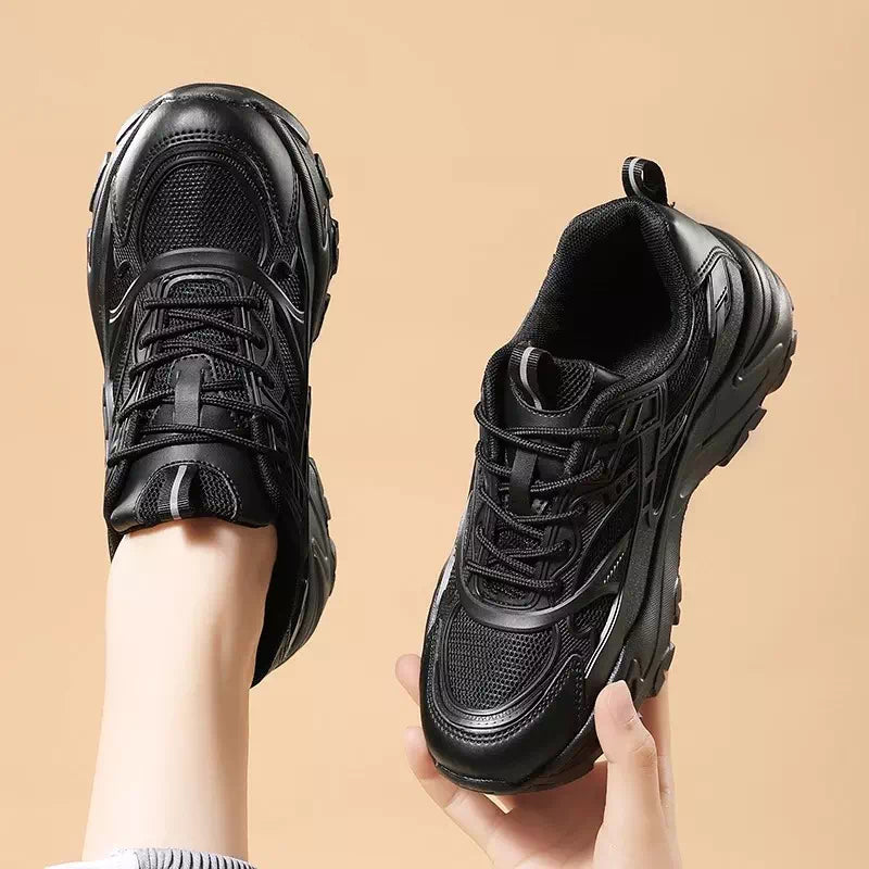 Basket noire pour femmes Chaussures Orthopédiques Podoways   