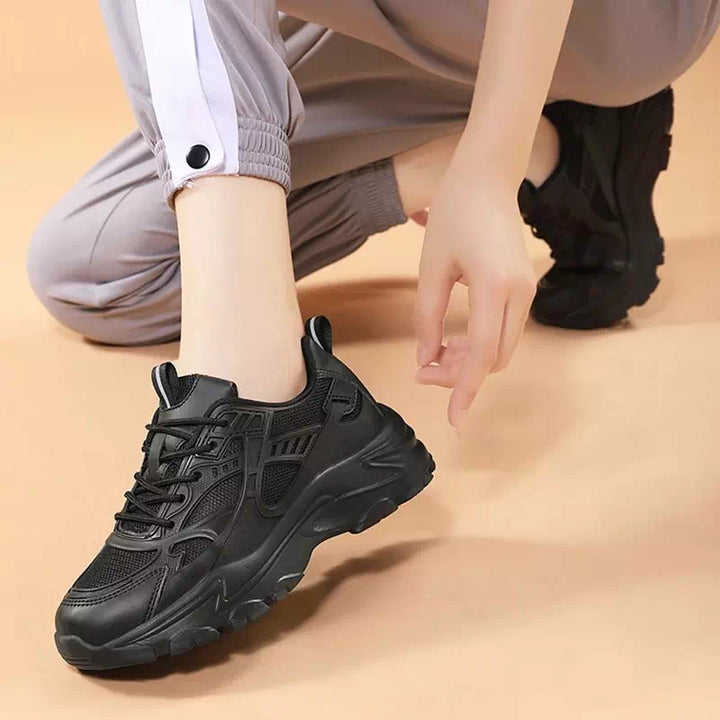 Basket noire pour femmes Chaussures Orthopédiques Podoways   