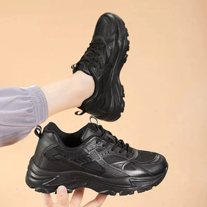 Basket noire pour femmes Chaussures Orthopédiques Podoways   