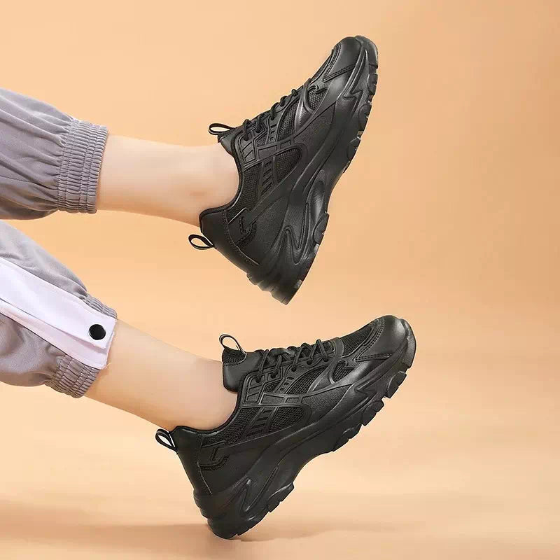 Basket noire pour femmes Chaussures Orthopédiques Podoways   