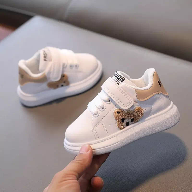 Baskets blanches pour bébé  Podoways 6 à 9mois Chocolate 