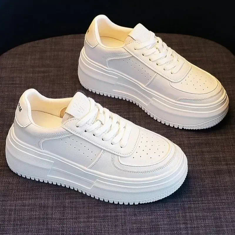 Basket toile blanche pour femmes Chaussures Orthopédiques Podoways   